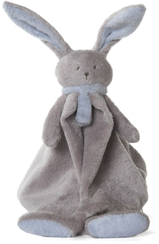  nina baby comforter rabbit beige blue 